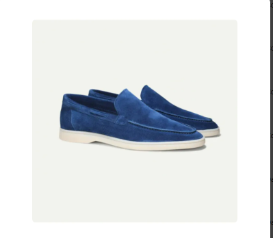 Classic Men's Low Loafer Shoes