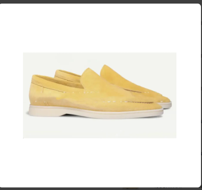 Classic Men's Low Loafer Shoes