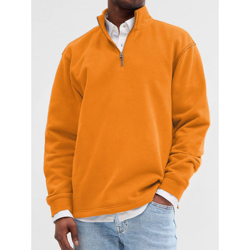 Collar Fleece Sweater