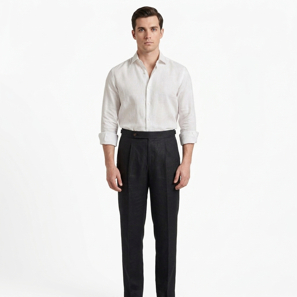 The Milano Trousers — Black