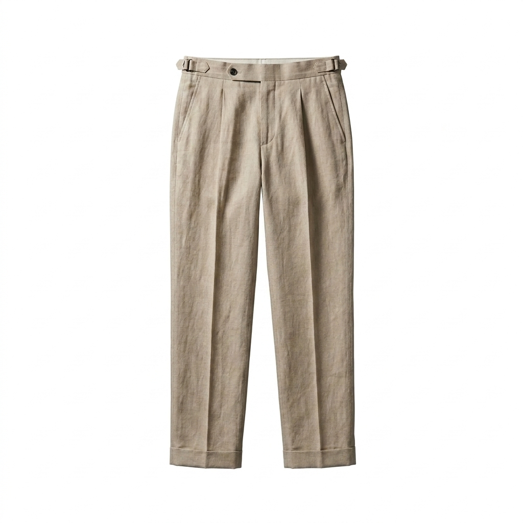 The Riviera Trousers — Beige