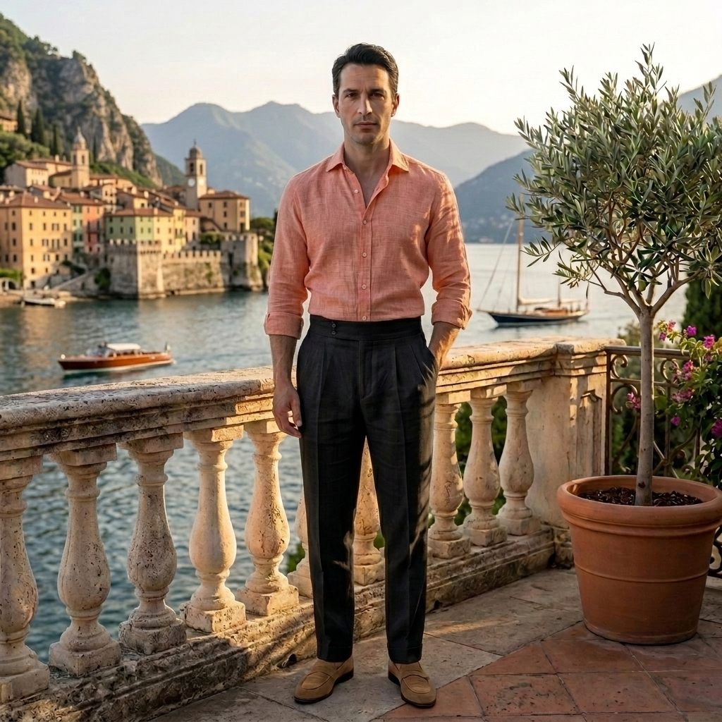The Rosé Linen Shirt