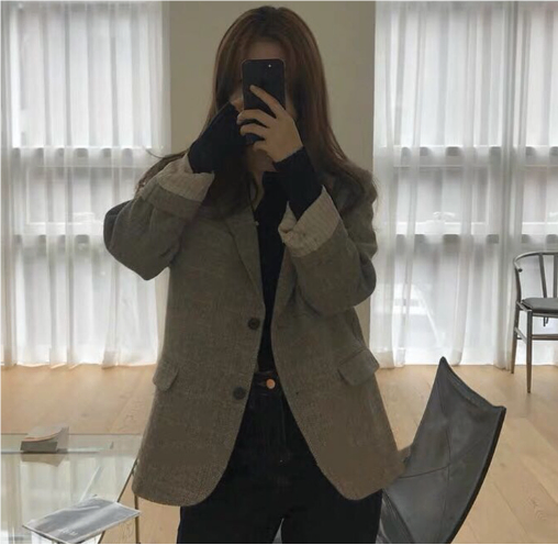 Korean Wool Suit for Women - Spring Collection