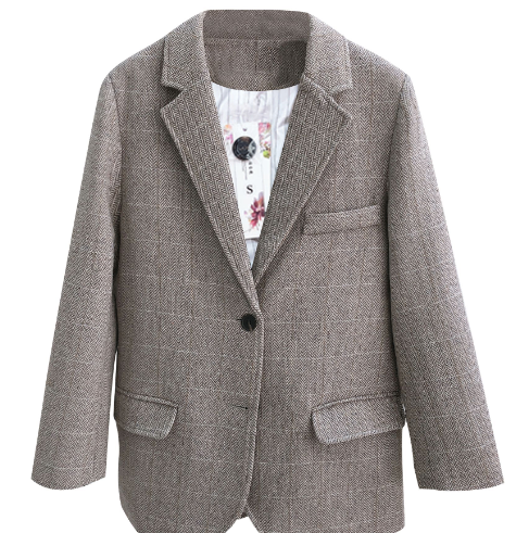 Korean Wool Suit for Women - Spring Collection