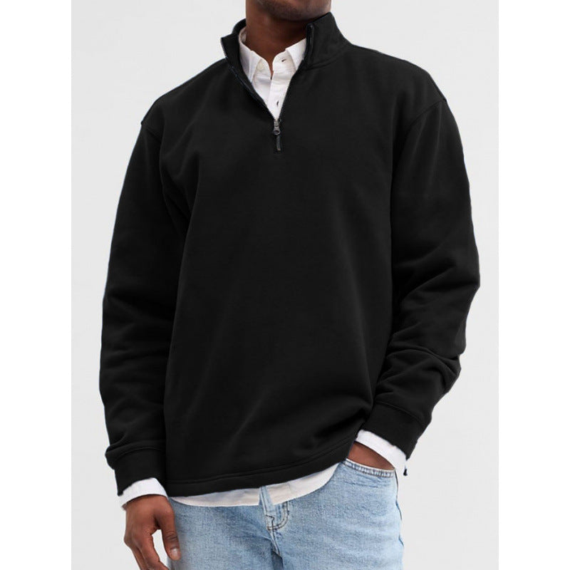Collar Fleece Sweater