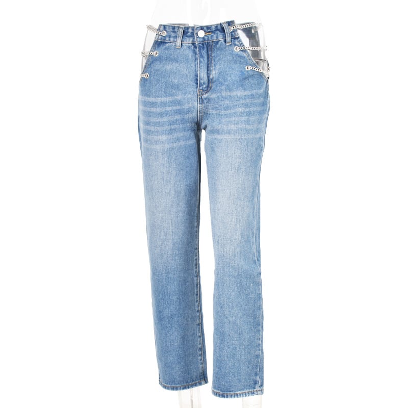 Simple Sexy High Waist Jeans for Women