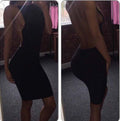 Fashionable Sexy Backless Slim Dress for Women