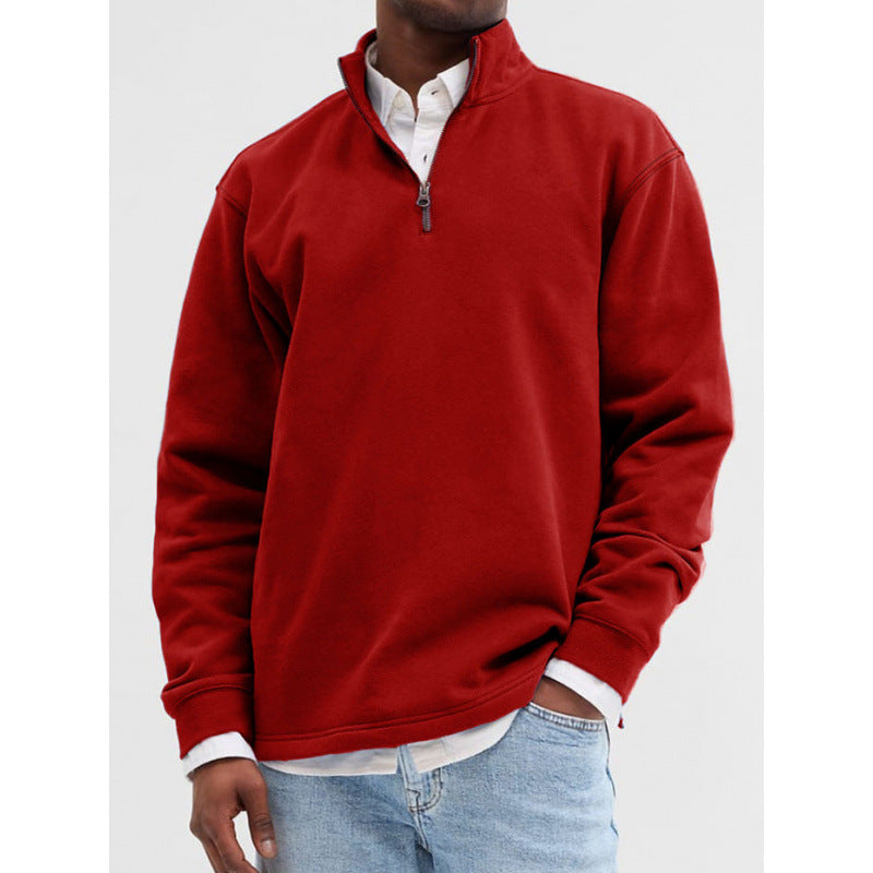Collar Fleece Sweater